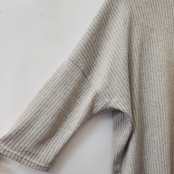 Ginger G Open Front Cardigan in Greige womens size large - Picture 10 of 13